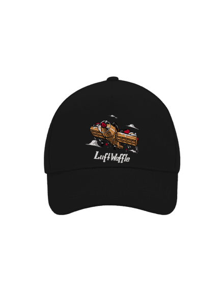 Luftwaffle baseballsapka Black