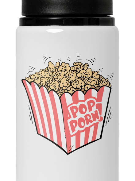 Popporn kulacs White