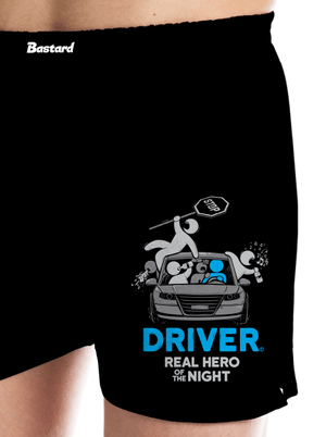 Driver férfi alsó nadrág Black