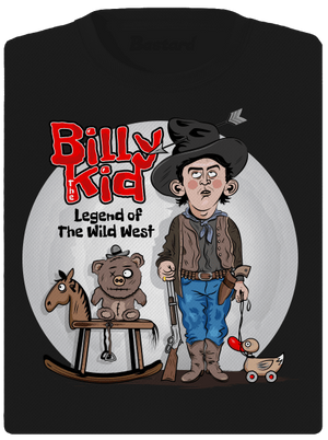 Billy The Kid női sportpóló Black