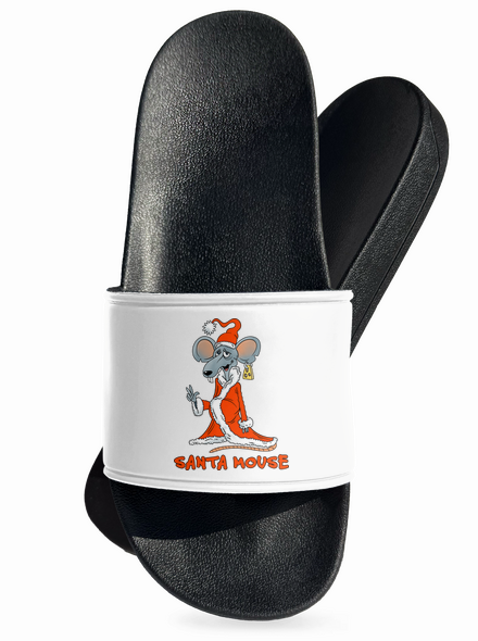 Santa mouse papucs White