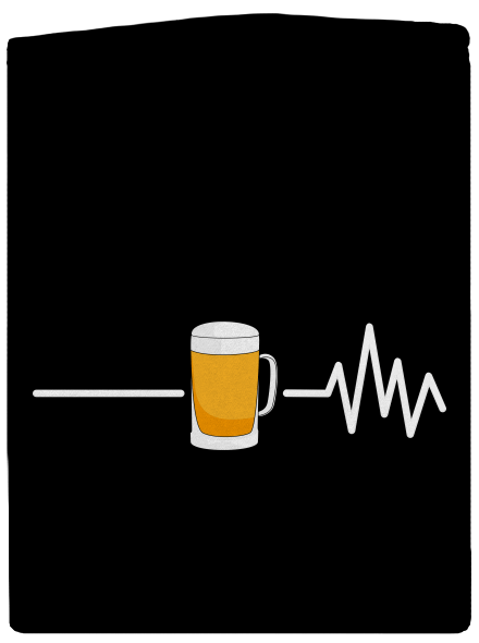 Beer help cipzáras női pulóver Black