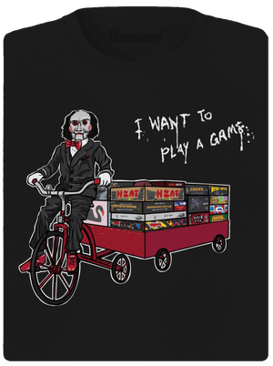 I want to play a game női sportpóló Black