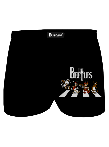 Beatles férfi alsó nadrág Black