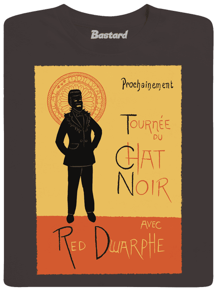 Le Chat Noir férfi hosszú ujjú póló Bear Brown