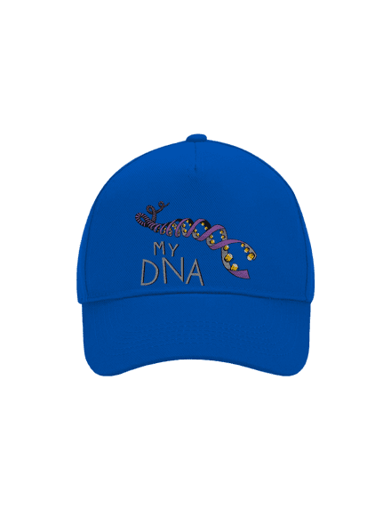 My DNA baseballsapka Bright Royal