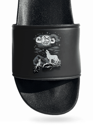 Farkas ária papucs Black