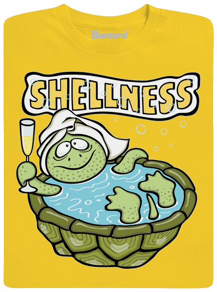 Shellness férfi póló Gold