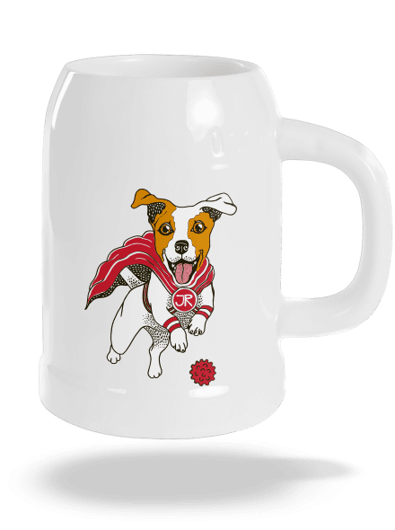 Jack Russell söröskorsó White