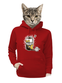 női kenguruzsebes pulóver