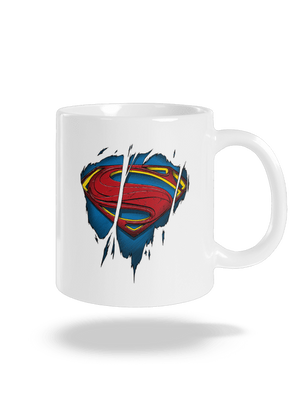 Superman Inside hagyományos bögre White