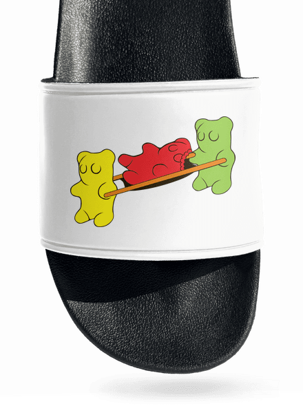 Gumimacik papucs White