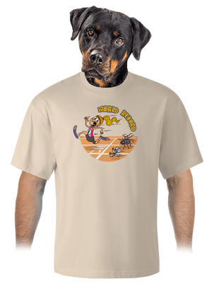 unisex túlméretezett póló