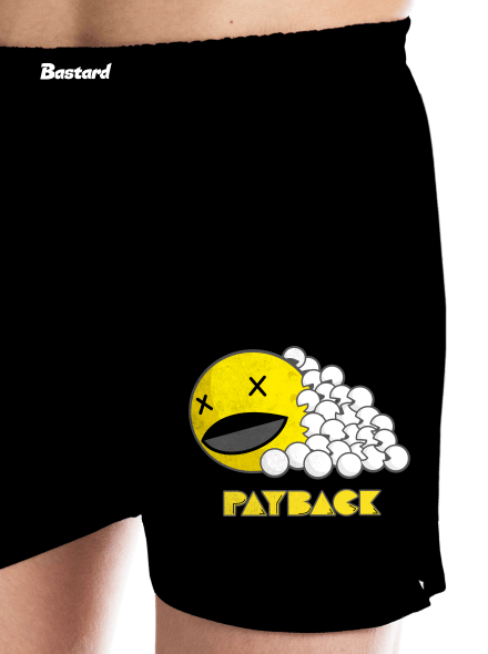 Payback férfi alsó nadrág Black