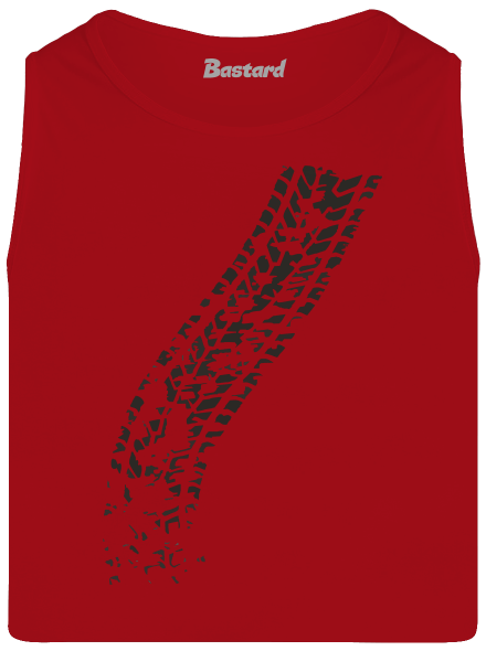 Átgázol férfi trikó Red