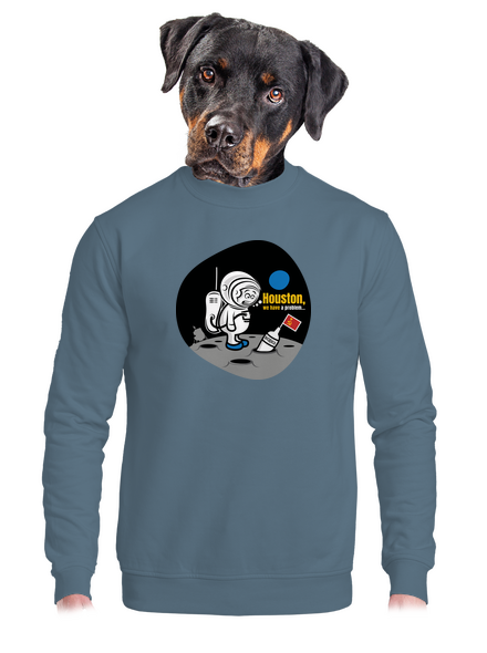  unisex crewneck Nordic Blue