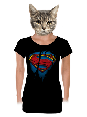 női póló elasztikus alsó szegéllyel