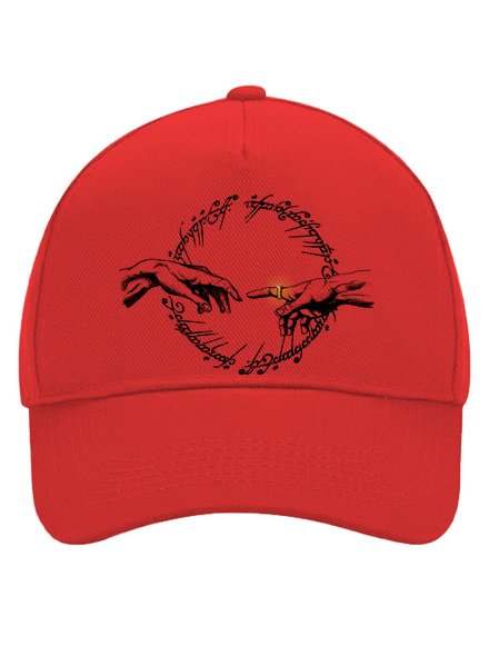 God of ring baseballsapka Classic Red