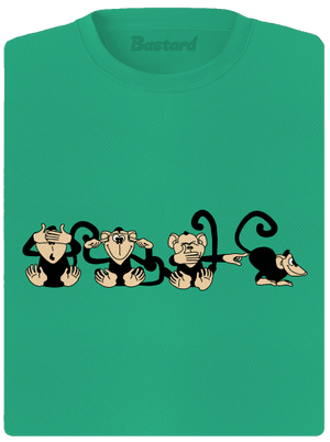 Majmok női sportpóló Mint Mal