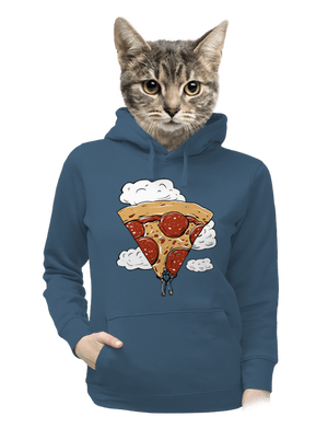 női kenguruzsebes pulóver