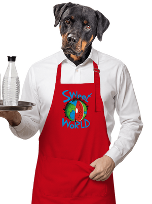 Sweet world kötény Red