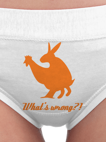 What's wrong női bugyik White