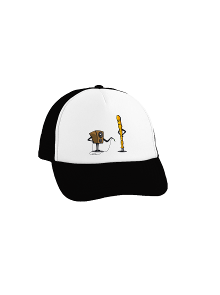 Plug-in jack teherautós sapka Black cap