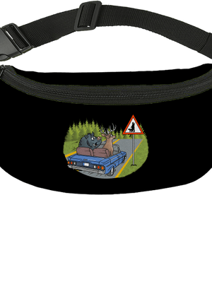 Vadász övtáska Black