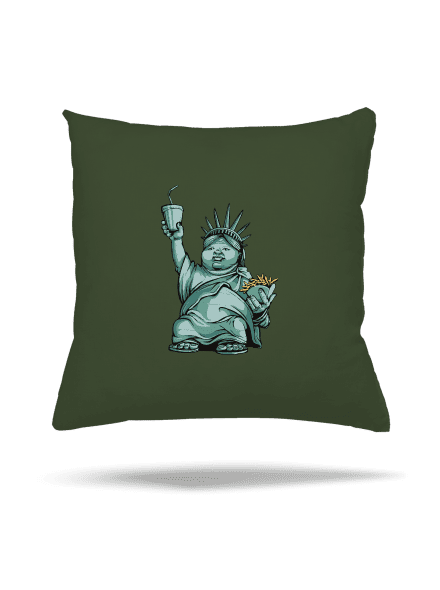 Amerikai bálvány párna Olive Green