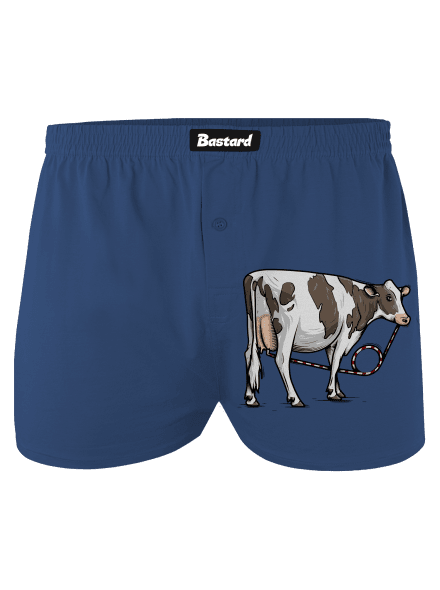 Cow drink férfi alsó nadrág Blue