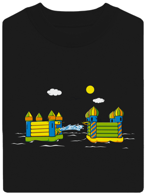 Castle Conquest  unisex crewneck Black