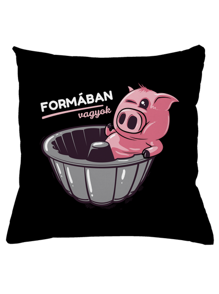 Formában párna Black