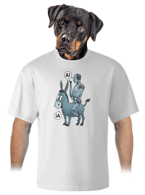 unisex túlméretezett póló