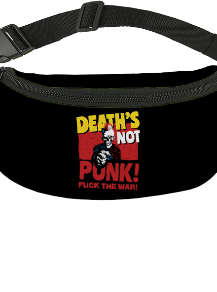 Death's not punk övtáska Black