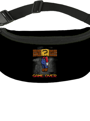 Game over övtáska Black