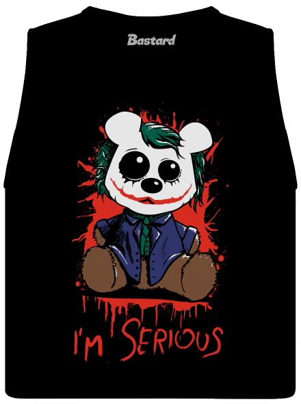 Serious női bővített trikó Black