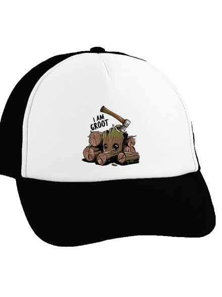 I Am Groot teherautós sapka Black cap
