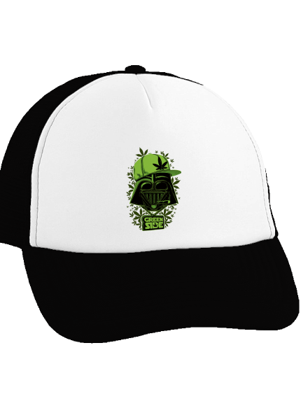 Green side teherautós sapka Black cap