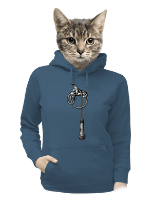 női kenguruzsebes pulóver