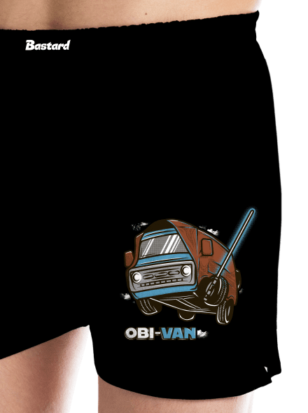Obi Van férfi alsó nadrág Black