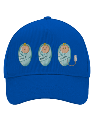 AI baby baseballsapka Bright Royal