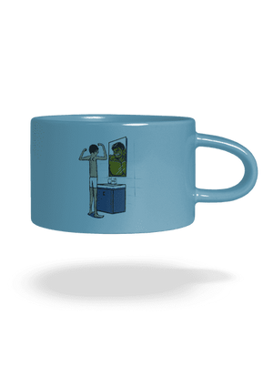 Hulk macaron bögre Blue Macaron