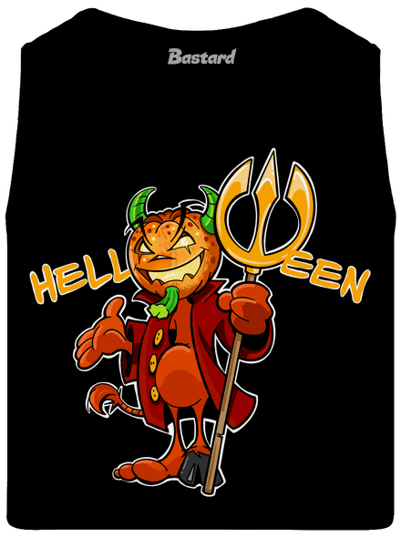 Helloween férfi trikó Black