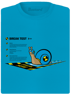 Snail test női sportpóló Blue Atol