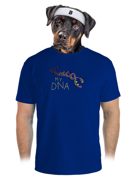 My DNA férfi sportpóló Royal Blue Mal