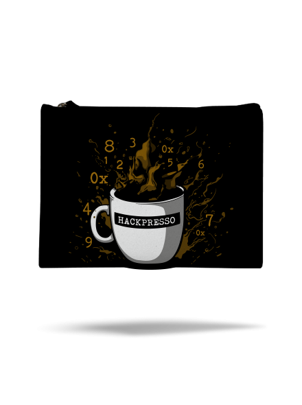 Hackpresso  kis táska Black