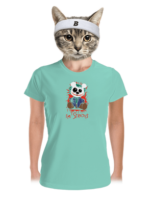 Serious női sportpóló Mint Mal