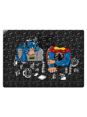 A szuperhősök harca kirakós White