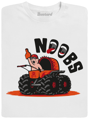 Monster stroller férfi hosszú ujjú póló White