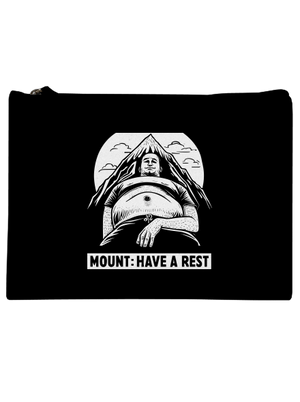 Mount have a rest kis táska Black
